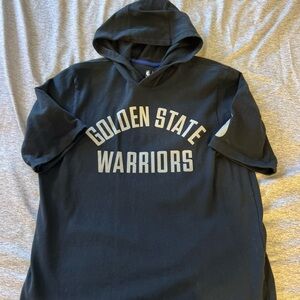 Nike Mens golden state warriors hoodie Sz Medium